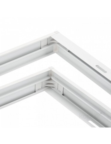 KIT DE MONTAJE EN SUPERFICIE PANEL LED 60x60cm - 8