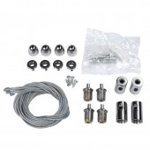 KIT DE MONTAJE EN SUSPENSIÓN PANEL LED 60x60cm,120x30cm