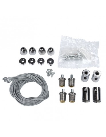 KIT DE MONTAJE EN SUSPENSIÓN PANEL LED 60x60cm,120x30cm - 1