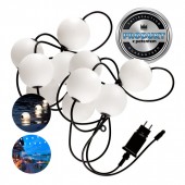 Guirnalda 10 Esferas LED exterior Flotante - 12