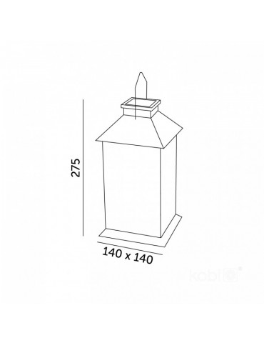 Candel Solar LED Candelio White - 4