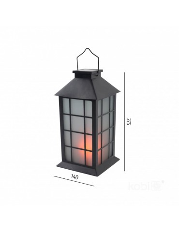 Candel Solar LED Candelio Milky Black - 5