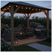 Candel Solar LED Candelio Milky Black - 3