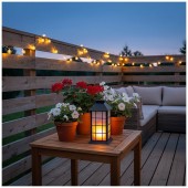 Candel Solar LED Candelio Milky Black - 2