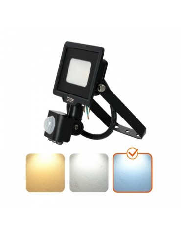 Foco Proyector LED 10W sensor de movimiento IP65 - 4