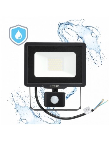 Foco Proyector LED 30W  sensor de movimiento IP65 - 6