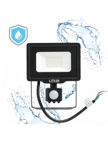 Foco Proyector LED 20W  sensor de movimiento IP65 - 4