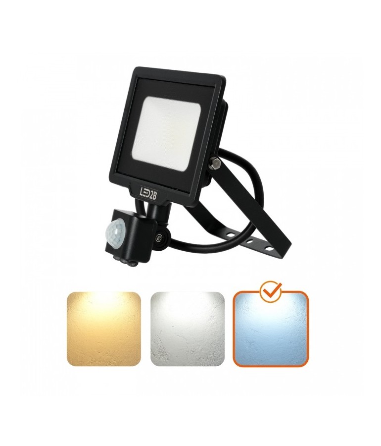 Foco Proyector LED 20W  sensor de movimiento IP65 - 1