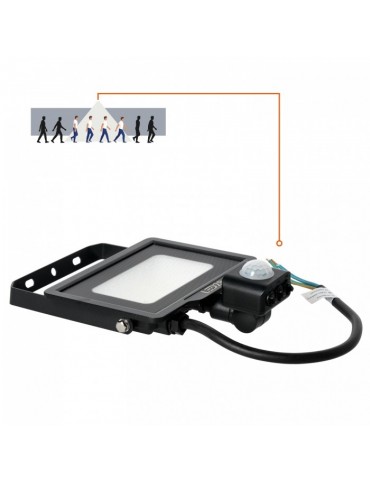 Foco Proyector LED 20W  sensor de movimiento IP65 - 3