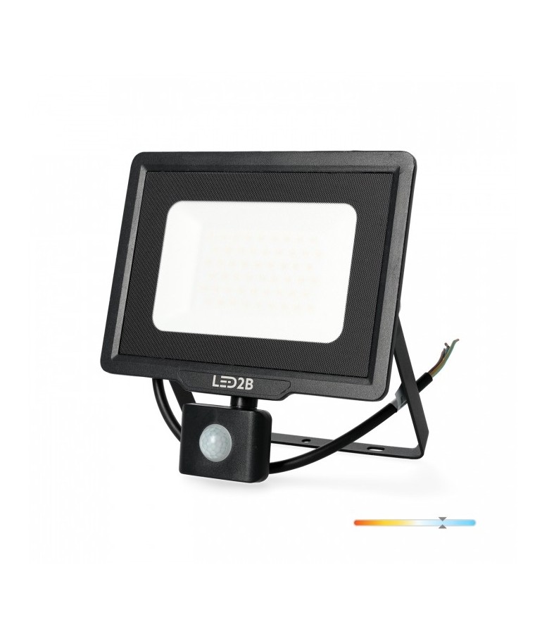 Foco Proyector LED 50W  sensor de movimiento IP65 - 1