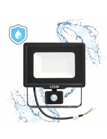Foco Proyector LED 50W  sensor de movimiento IP65 - 4
