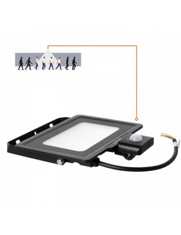 Foco Proyector LED 50W  sensor de movimiento IP65 - 3