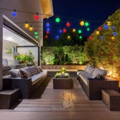 Guirnalda led multicolor exterior 8m 10Led IP65 - 7