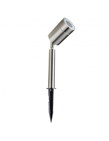 Foco pincho Jardín inoxidable GU10 SILVER - 9