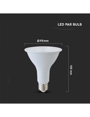 LED PAR30 13W E27 230V HTPC Aluminio - 4