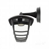 Farol pared TEVIO KD E27 Aluminio Negro - 5