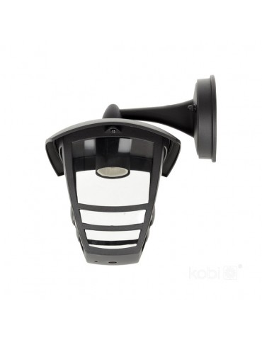 Farol pared TEVIO KD E27 Aluminio Negro - 5