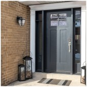 Farol pared TEVIO KD E27 Aluminio Negro - 2