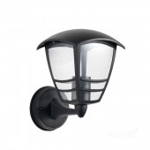 Farol pared TEVIO KG E27 Aluminio Negro - 6