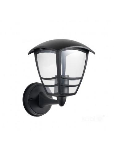 Farol pared TEVIO KG E27 Aluminio Negro - 6