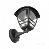 Farol pared TEVIO KG E27 Aluminio Negro - 7