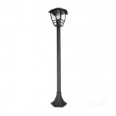 Farola bolardo TEVIO S E27 Aluminio Negro - 6