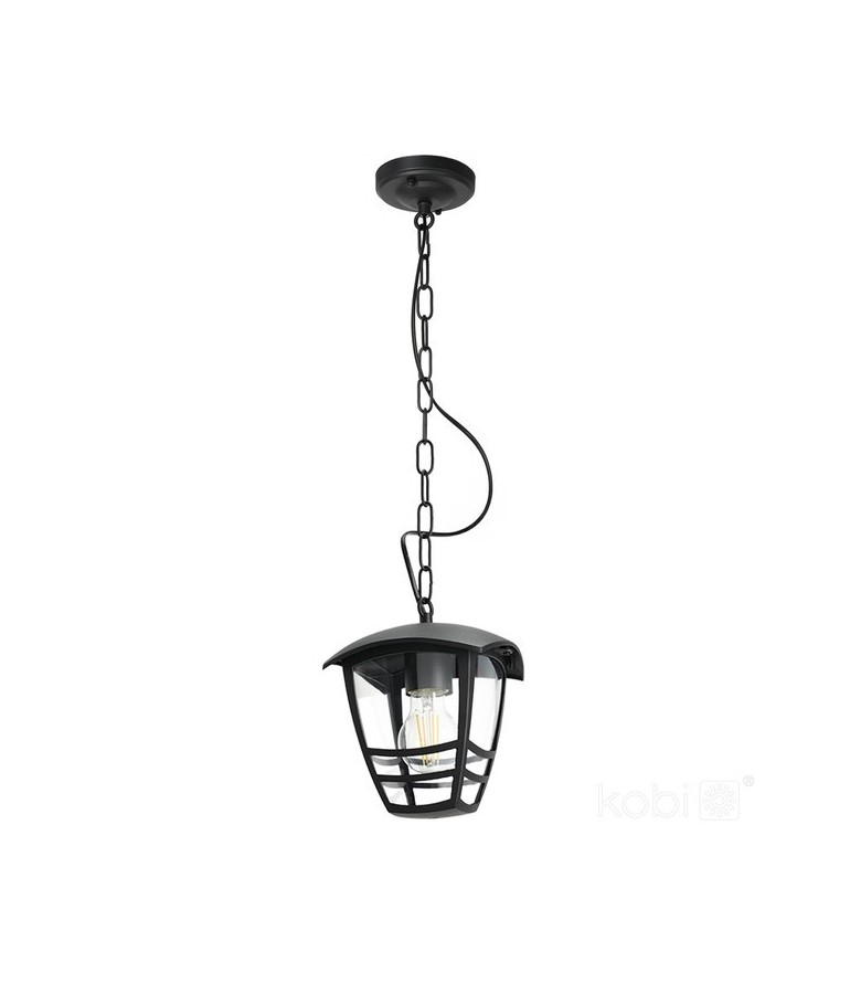 Farol colgante exterior TEVIO W E27 Negro LED2B - 1