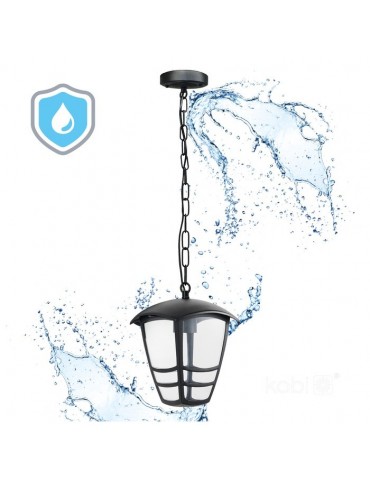 Farol colgante exterior TEVIO W E27 Negro LED2B - 4