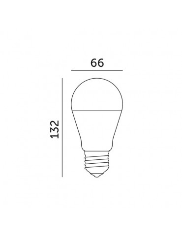LED Estándar A95 25W E27 HTPC+Aluminio 220° - 4