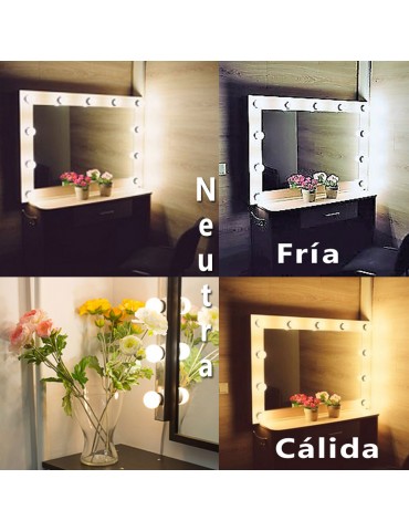 Tipos de luz LED Esférica G45 5,5W E27 HTPC Aluminio 220°