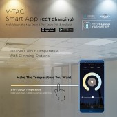 PANEL LED SMART 40W 60x60 CCT APP Smartphone - 3