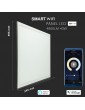 PANEL LED SMART 40W 60x60 CCT APP Smartphone - 1