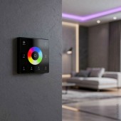 Controlador pared LED RGB CCT 4 ZONAS Táctil