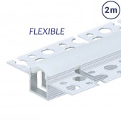 Perfil Aluminio Flexible Empotrar - 4