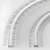 Perfil Aluminio Flexible Empotrar - 5