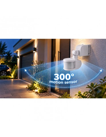 Sensor Led PIR Orientable IP44 Esquinas - 4