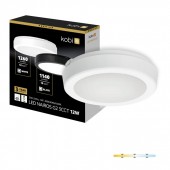 PLAFON LED TECHO Redondo Blanco NAIROS G2 12W 3CCT IP65 Premium - 7