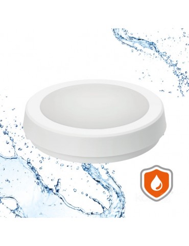 PLAFON LED TECHO Redondo Blanco NAIROS G2 12W 3CCT IP65 Premium - 10