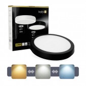 PLAFON LED TECHO Redondo Negro NAIROS G2 18W 3CCT - 1 - 8