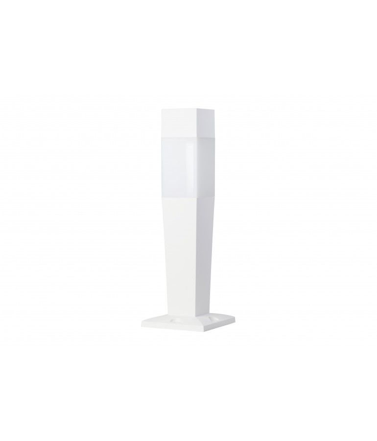 Baliza Cuadrada 770mm 4xGU10 resina  ZEZA 800SQ