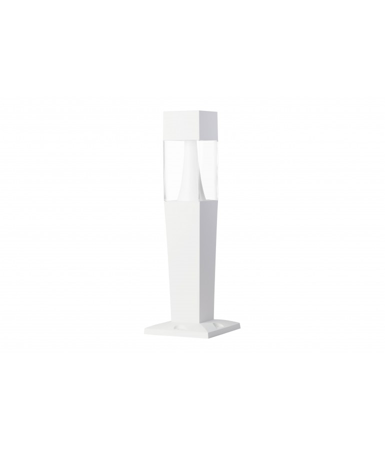 Baliza Cuadrada 770mm 4xGU10 resina  ZEZA 800SQ