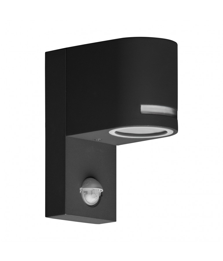 Aplique LED jardín sensor de movimiento QUAZAR 13 gris