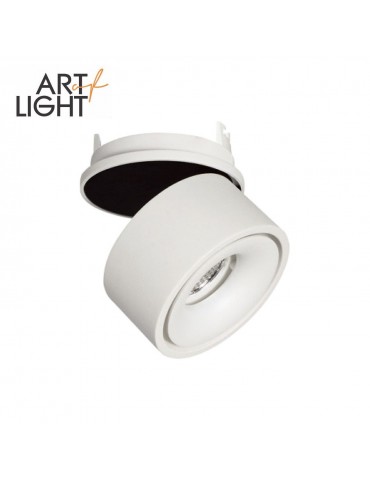 Aplique LED 8W MINI OSLO empotrable basculante Blanco