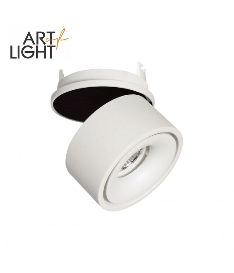 Aplique LED 8W MINI OSLO empotrable basculante Blanco