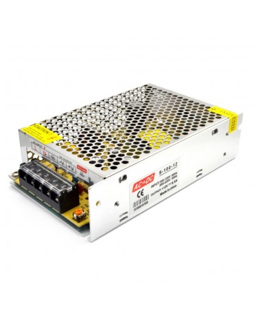 Transformador LEDs AC230V/12VDC 100W/8,34A IP20