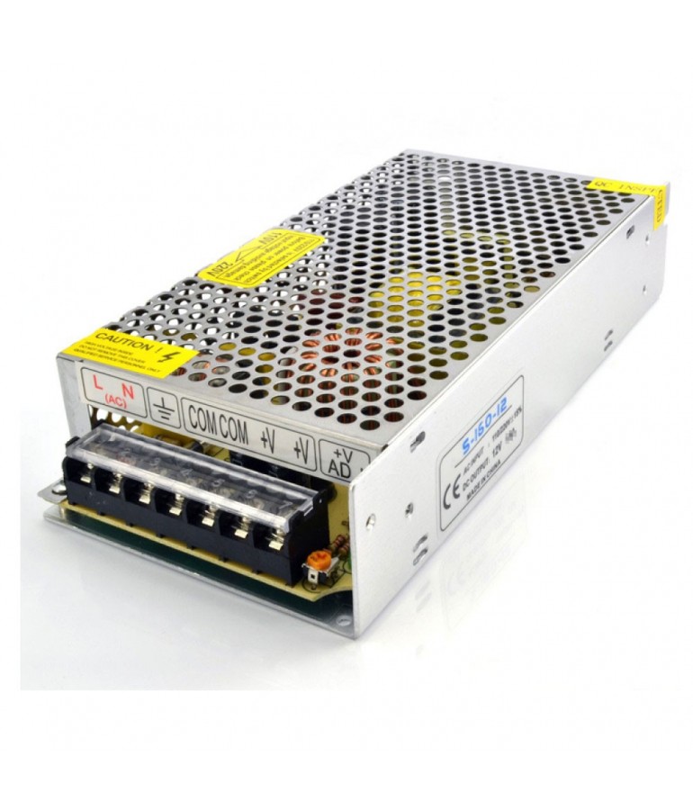 Transformador LEDs AC230V/12VDC 150W 12,5A IP20