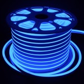 TIRA DE LED NEÓN AC230V 14,4W/m IP65 120°AZUL SMD3528impermeable