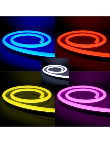 TIRA DE LED NEÓN AC230V 14,4W/m IP65 120°modelos SMD3528 impermeable