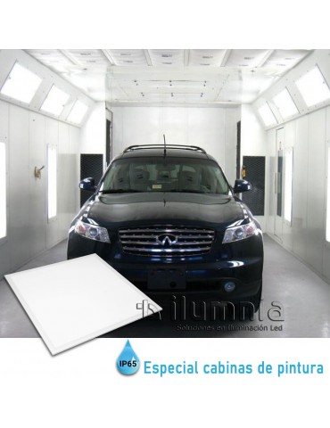 Cabina de pintura Panel LED SLIM IP65 40W 600x600mm Premium