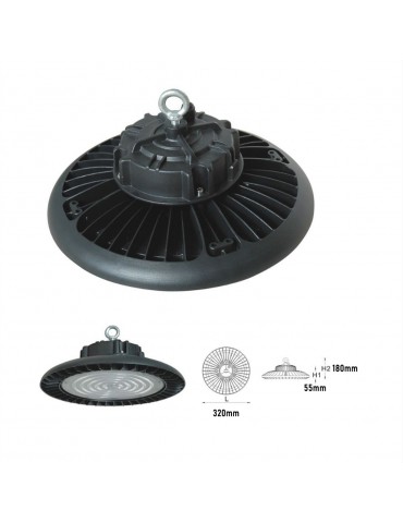 Campana led ufo 150w Esquema